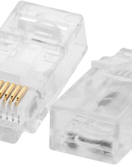 Connecteurs RJ45 Cat6 en boite mâle