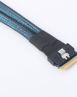 PCI-E Ultraport Slimline SAS Slim 4.0 SFF-8654 8i 74pin aux touristes SFF-8643 4i Mini SAS HD Câble PCI-Express