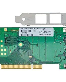 Jeirdus 82546-T2 Carte réseau pour serveur Intel Chipset 82546 Dual Port Gigabit 8492MT PCI 1000M RJ45 NIC Ethernet Desktop Adapter