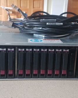 HP MSA 1040 Modular Smart Array SAN Dual SAS Controller K2Q89A 15x 1.2TB HDD